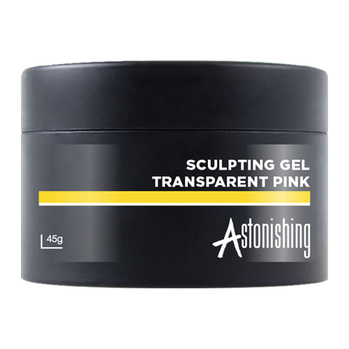 ASTONISHING Sculpting Gel Transparent Pink - 45g